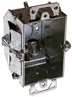 Hubbell-Raco 487 Switch Box, Gangable, 2-1/4