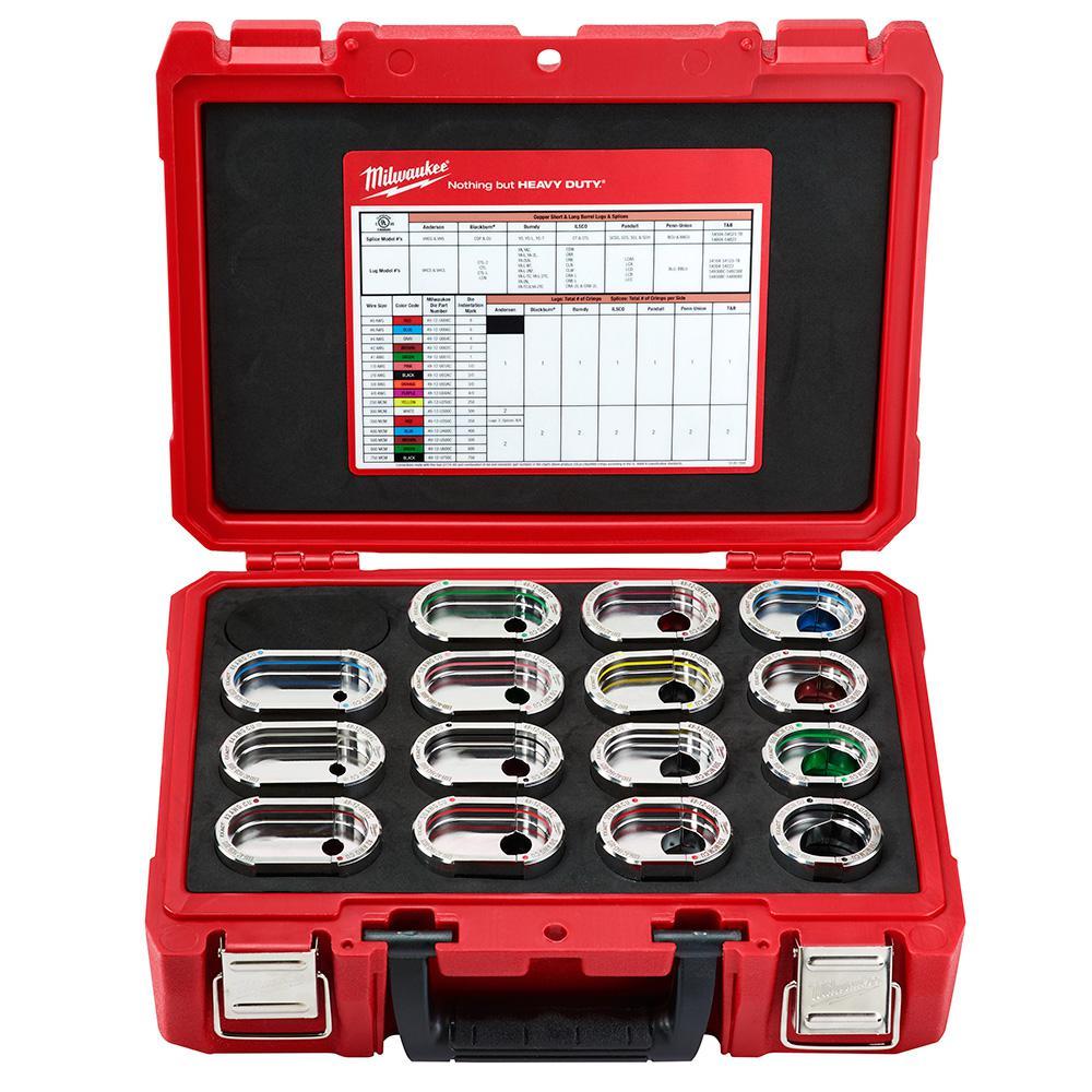 Milwaukee 49-12-KITA U-Style Die Kit, Aluminum Milwaukee 49-12-KITA