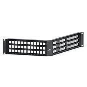 Leviton 49256-D72 Patch panel 72-port Angle 2ru Leviton 49256-D72