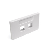 Leviton 49910-HW2 Plt Frn 2pt Hm Wh Leviton 49910-HW2