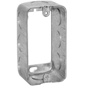 Appleton 4CSE12 Handy Box Extension Ring, 1-7/8" Deep, 1/2" KOs, Welded, Metallic Appleton 4CSE12