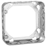 Appleton 4SJDE1 4-11/16" Square Extension Ring, 2-1/8" Deep, Drawn, Metallic Appleton 4SJDE1