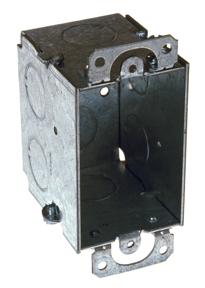 Hubbell-Raco 500 Switch Box, Gangable, 2-1/2