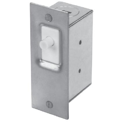 Edwards 502A Door Light Switch, Normally Closed, 120VAC, 6 Amp, Metallic Finish Edwards 502A