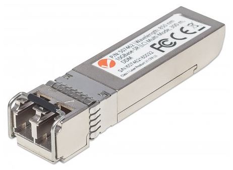 Intellinet Network Solutions 507462 10 Gigabit LC SFP+ Optical Transceiver Module Intellinet Network Solutions 507462