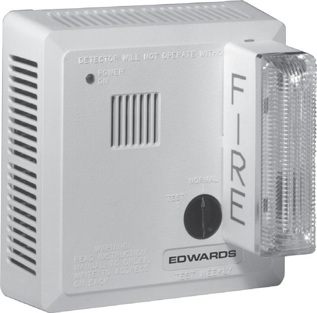 Edwards 517TCSB-W Smoke Alarm Edwards 517TCSB-W