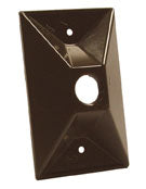 Hubbell-Raco 5186-2 Weatherproof Cover, 1-Gang, Vertical/Horizontal, 1/2