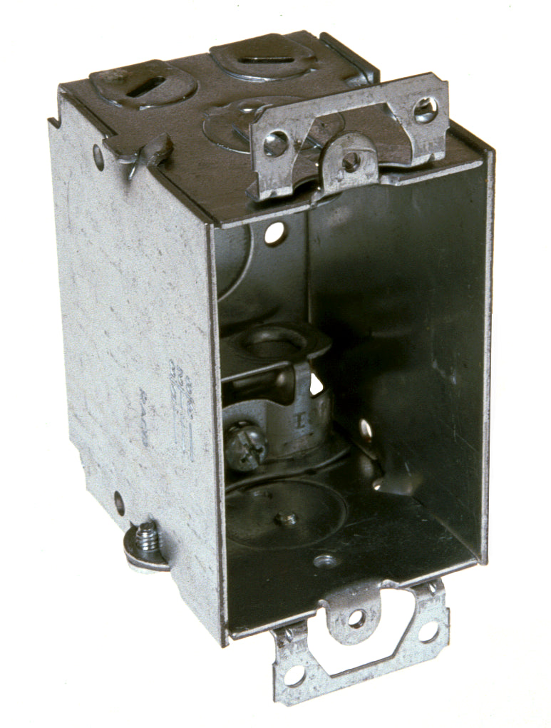 Hubbell-Raco 518 Switch Box, Gangable, 2-1/2