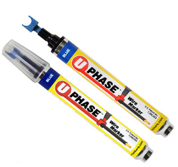 Rack-A-Tiers 52490WH U-Phase Wire Markers Rack-A-Tiers 52490WH