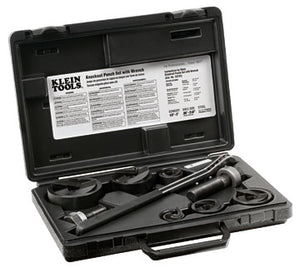 Klein 53732SEN Knockout Punch Set W/ Wrench Klein 53732SEN