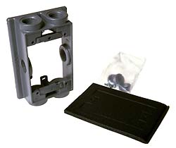 Hubbell-Raco 5414-0 Weatherproof Box Swing Arm Extension, 1-Gang, Depth: 1-1/2
