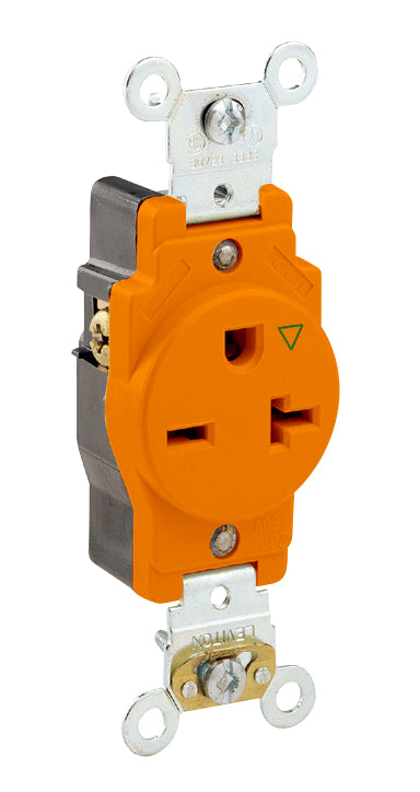 Leviton 5461-IG LEV 5461-IG 20A 250V IG SINGL   Leviton 5461-IG