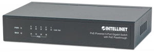 Intellinet Network Solutions 561082 PoE-Powered 5-Port Gigabit Switch Intellinet Network Solutions 561082