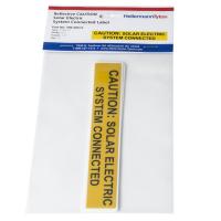 HellermannTyton 596-00672 Caution Solar Electric System Connected HellermannTyton 596-00672