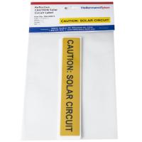 HellermannTyton 596-00673 Caution Solar Circuit  HellermannTyton 596-00673