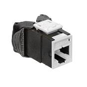 Leviton 5EUJK-RW5 Atlas-X1 Cat 5e UTP QuickPort Connector, White Leviton 5EUJK-RW5