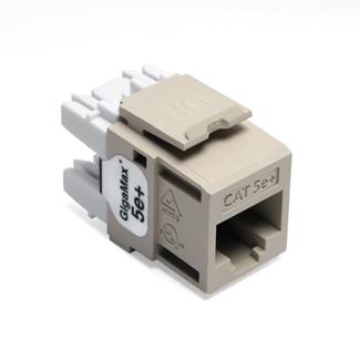 Leviton 5G110-RI5 Snap-In Connector, Cat 5e+, Ivory Leviton 5G110-RI5