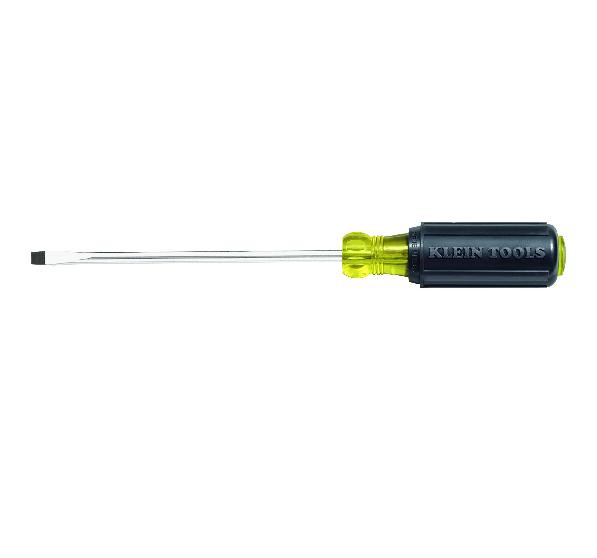 Klein 605-6 Cabinet Tip Heavy Duty Screwdriver, 1/4