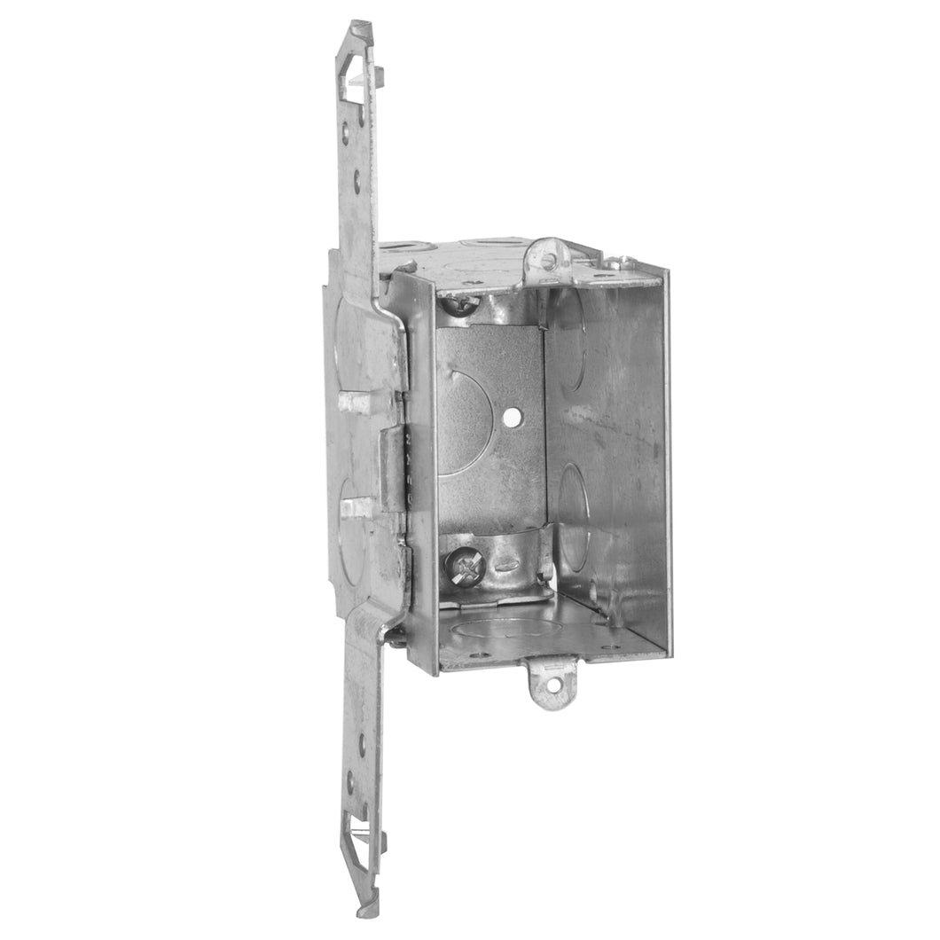 Hubbell-Raco 605 Switch Box, Gangable, 3-1/2