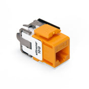 Leviton 6110G-RY6 eXtreme Cat 6A QuickPort Connector, Channel-rated, Yellow Leviton 6110G-RY6