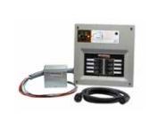 Generac 6854 Manual Transfer Switch, 30A, 10 Space, Outdoor Inlet, Breaker Incl. Generac 6854