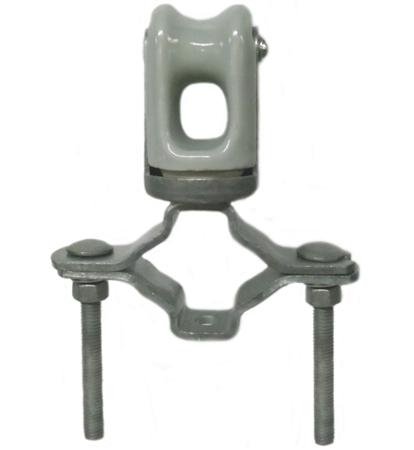PPC Insulators 6912 Wireholder, Insulated, Pipe Mount Type, Pipe Range: 1-1/4 to  2-1/2