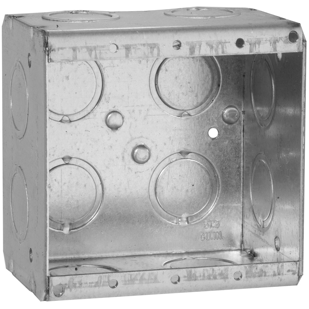 Hubbell-Raco 691 Masonry Box, 2-Gang, 2-1/2