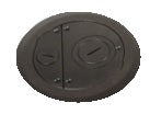 Wiremold 6CFFTCBK 6IN FURNITURE FEED COVER ASEM-BLACK Wiremold 6CFFTCBK