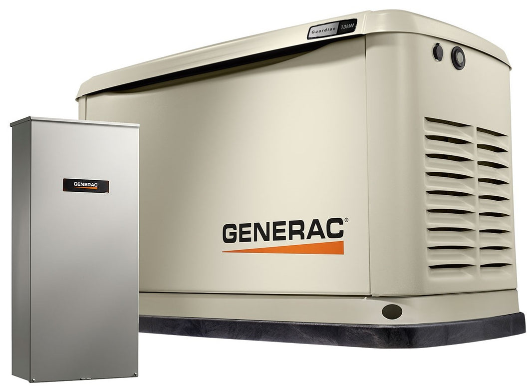 Generac 7174 13KW Home Backup Generator, Mobile Link™ Generac 7174
