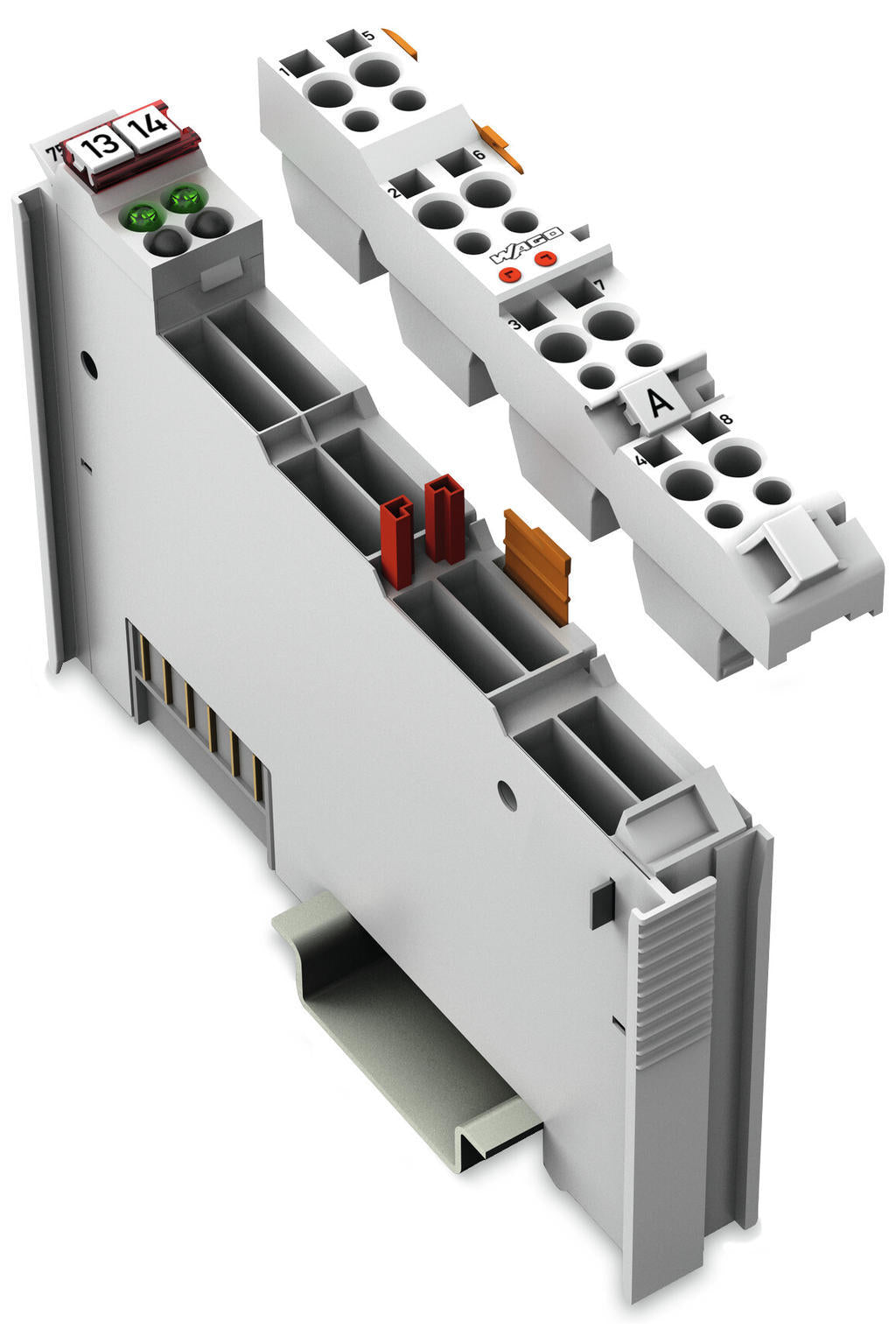 Wago 753-514 2-Channel Relay Output; 125 Vac; 0.5 A Wago 753-514