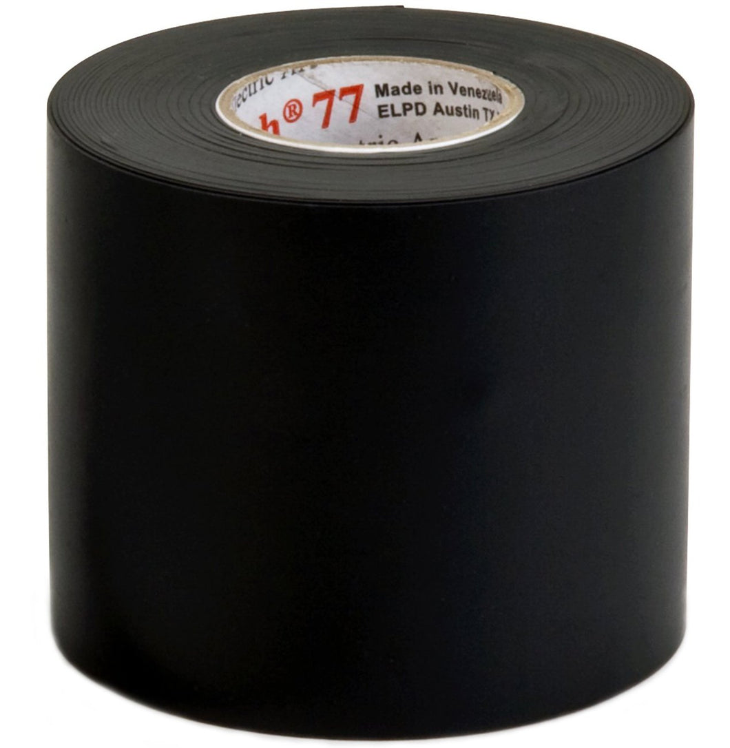 3M 77 Black-3x20FT Fire and Electric Arc Proofing Tape, 3