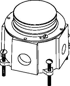 Wiremold 800CILCK Floor Box Assembly, Round, Adjustable, Diameter: 4-3/16