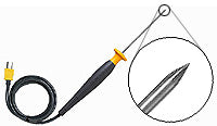 Fluke 80PK-25 Suregrip Piercing Temperature Probe K-type Fluke 80PK-25