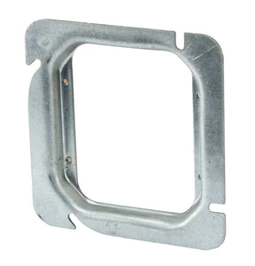 Appleton 8486A 4-11/16" Square Cover, 2-Device, Mud Ring, 1/2" Raised, Drawn Appleton 8486A