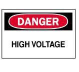 Brady 84876 Voltage Sign Brady 84876