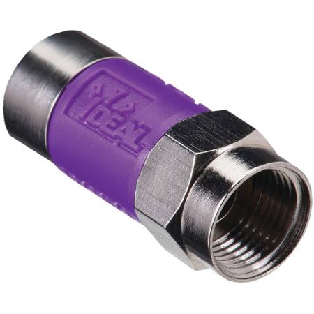 Ideal 85-178 RG6Q F TOOL-LSS CMPCON PURP 50 Ideal 85-178