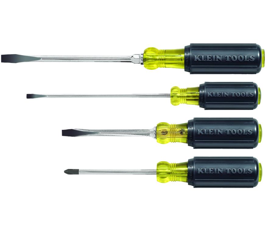 Klein 85105 4-piece Cushion-grip Screwdriver Set Klein 85105