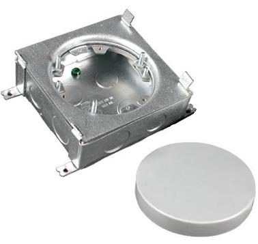 Wiremold 885B Floor Box Assembly, Round, Diameter: 4-13/16