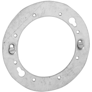 Hubbell-Raco 893 Adapter Plate/Concrete ring Cover, Diameter: 4-1/2", Metallic Hubbell-Raco 893