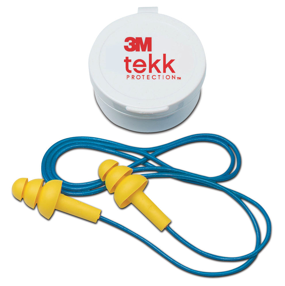 3M 90586H1-DC Corded Reusable Earplugs, 1 Pair Per Case 3M 90586H1-DC