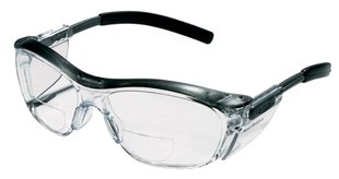 3M 91191-00002 Tekk Protection Readers Safety Glasses, Black Frame, Clear Lens 3M 91191-00002