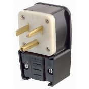 Leviton 9530-P 30 Amp Angle Plug, 125V, 5-30P, Grounding Leviton 9530-P