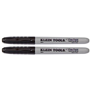 Klein 98554 Permanent Marking Pen, Fine Point, Black Klein 98554