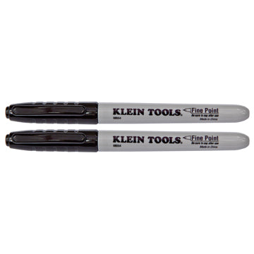 Klein 98554 Permanent Marking Pen, Fine Point, Black Klein 98554