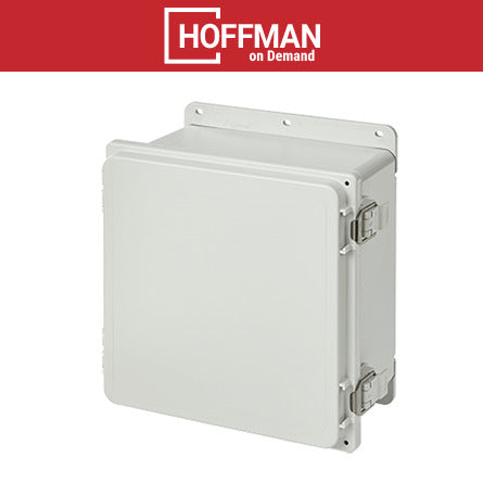 nVent Hoffman A10106PHC Enclosure, NEMA 4X, Hinged Cover, 10