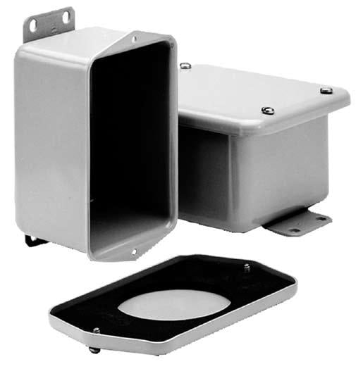 nVent Hoffman A402DSC Junction Box, NEMA 12, Flat Screw Cover, 4
