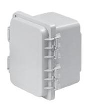 nVent Hoffman A644PHC Enclosure, Type 4X, Hinged, Solid Cover, 6