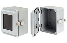 nVent Hoffman A645JFGQRR Enclosure, Wall Mount, Type 4X, Hinged, 5.5
