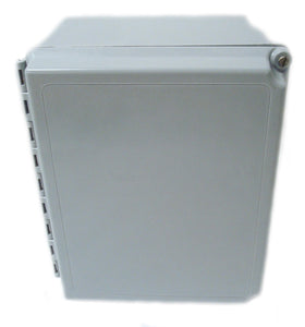 nVent Hoffman A664CHSCFG Enclosure, Wall Mount, Type 4X, Screw Cover, 6" x 6" x 4", Fiberglass nVent Hoffman A664CHSCFG