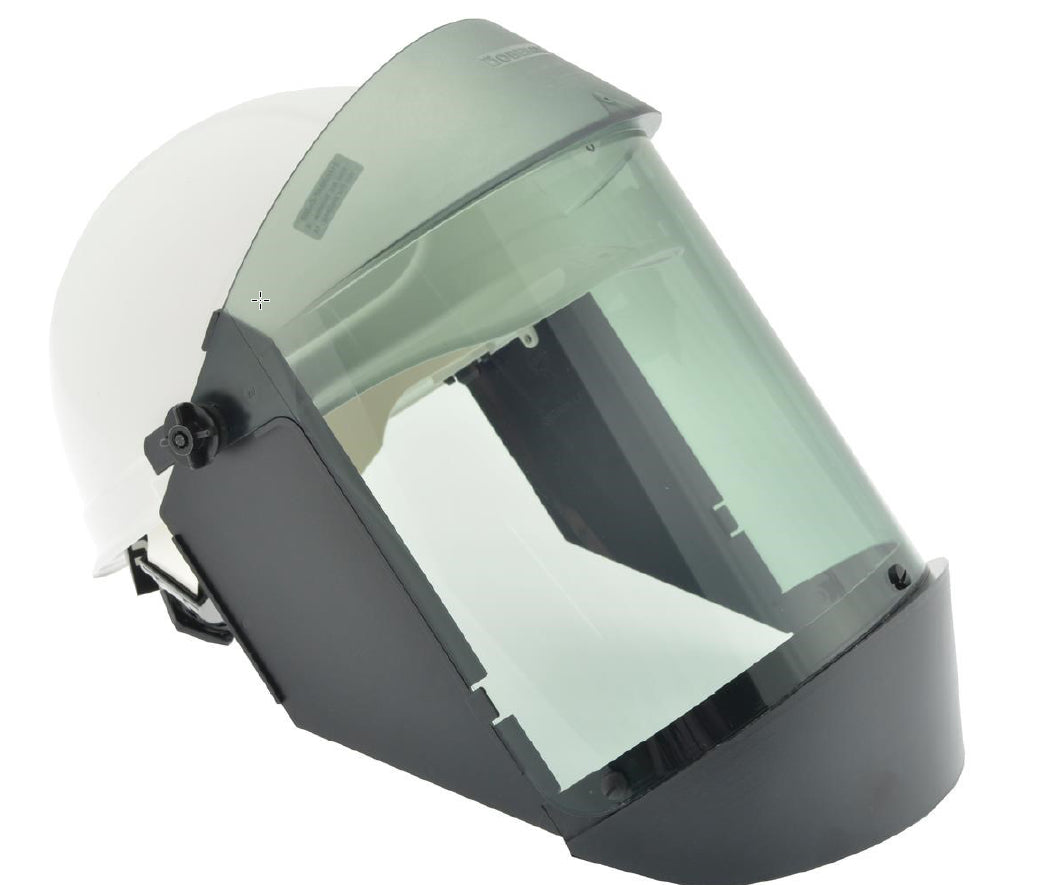 Cementex AFS-180 Arc Flash Face Shield w/ Hard Hat, CLear Cementex AFS-180